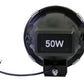 ANZO Hid Off Road Light Universal 50 Watt 7in HID Off Road Fog Light w/ AnzoUSA Red bezel 861136