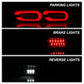 Spyder Chevy Camaro 16-18 (Do Not Fit Halogen Model) LED Tail Lights Black ALT-YD-CCAM16LED-SEQ-BK 5087232