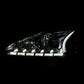 Anzo 2013-2014 Nissan Altima Projector Headlights w/ Plank Style Design Chr