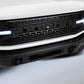Ford Racing 2021+ Bronco Grille Lettering Overlay Kit - Black M-1447-BLMB
