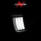 ANZO 05-09 Ford Mustang (w/Factory Halogen HL Only) Projector Headlights w/Light Bar Black Housing 121566