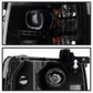 SPYDER Xtune Chevy Silverado 1500/2500/3500 07-13 LED Halo Projector Headlights Black PRO-JH-CSIL07-CFB-BK 9032189