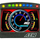 AEM CD-5G Carbon Flush Digital Dash Display w/ Internal 20Hz GPS & Antenna 30-5602F