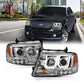 Anzo 2004-2008 Ford F-150 Projector Headlights w/ U-Bar Chrome