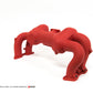 AMS Performance Subaru EJ25 Intake Manifold - Texture Red Powder Coating AMS.31.08.0001-2