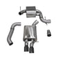 Corsa 06-10 Volkswagen GLI Mk5 Black Touring 3.0in Cat-Back Single Rear Exitn Black Pro-Series Tips 14598BLK