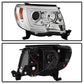 Spyder Toyota Tacoma 05-11 Projector Headlights - Light Bar DRL - Chrome PRO-YD-TT05V2-LB-C 5084668