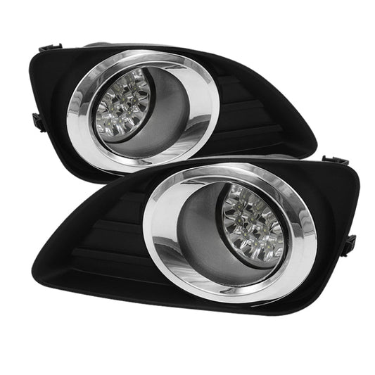 SPYDER Toyota Camry 10-11 LED Fog Lights w/Switch Clear FL-LED-TCAM2010-C 5038456