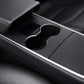 Acrylic Center Console Card Key Holder for Model 3/Y | Gloss Black | Anti-Slip