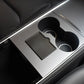 Acrylic Center Console Card Key Holder for Model 3/Y | Gloss Black | Anti-Slip