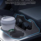 Center Console Cup Holder with Storage for Model 3/Y | Food-Grade Silicone | 2-Slot