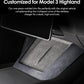 Center Console Wireless Charger Cover Trim for Model 3 Highland & Model Y Juniper