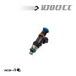 BLOX Racing 1 000CC Street Injector 48mm With 1/2in Adapter 14mm Bore BXEF-06514.14-1000-SP
