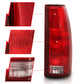 ANZO 1988-1999 Chevy C1500 Taillight Red/Clear Lens w/ Circuit Boardá(OE Replacement) 311300