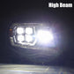 AlphaRex 05-11 Toyota Tacoma NOVA LED Projector Headlights Plank Style Chrome w/Activation Light/DRL 880743 *Discontinued