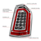 Anzo 11-14 Chrysler 300 Led Taillights Chrome w/ Sequential