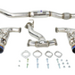 Invidia [11-14 WRX, 08-14 STI HatchBack] R400 Gemini Cat Back Exhaust With Titanium Tips | HS08ST5GM4ST