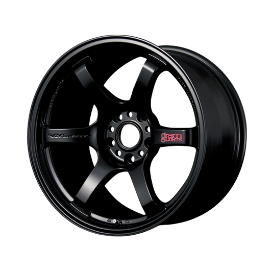 Gram Lights 57DR 18x9.5 +12 5-114.3 Semi Gloss Black Wheel