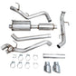 AWE Tuning AWE Exhaust for 4th Gen Toyota Tacoma Dual Chrome Silver Tips 3015-32254