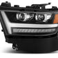 AlphaRex 19-20 Ram 1500HD PRO-Series Proj Headlights Plnk Style Jet Blk w/Activ Light/Seq Signal/DRL 880513 *Discontinued
