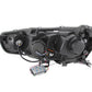 Anzo 2008-2015 Mitsubishi Lancer Projector Headlights w/ Halo Black (CCFL)