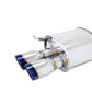 Megan Racing Axle-Back Exhaust for 2012+ BMW F12/13 650i 2Dr Stainless Roll Quad Tips