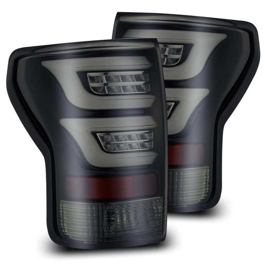 AlphaRex 07-13 Toyota Tundra PRO-Series LED Tail Lights Jet Black 670010 *Discontinued