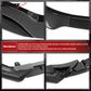 Universal 62"-66" A Style Front Bumper Lip ABS 3PC
