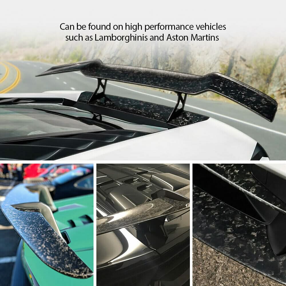 2014-2023 Maserati Ghibli ASPEC Style Forge Trunk Spoiler Carbon Fiber