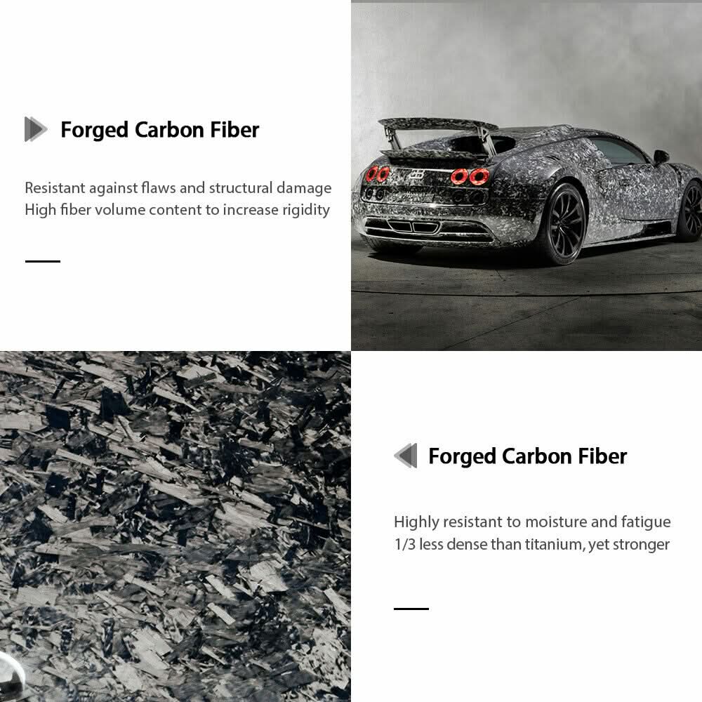 2015-2019 BMW X6 Performance Style Forged Carbon Fiber Trunk Spoiler