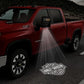 Chevrolet Cheyenne 4th Gen Premium Under Side Wing Mirror Projector Puddle Lights Various Designs 2015-2026