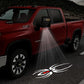 Chevrolet Cheyenne 4th Gen Premium Under Side Wing Mirror Projector Puddle Lights Various Designs 2015-2026