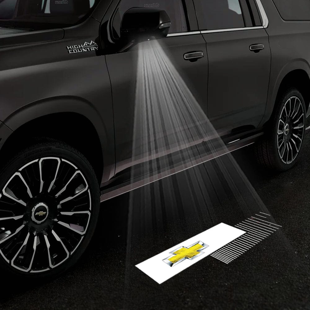 Chevrolet Suburban 11th/12th Gen Premium Under Side Wing Mirror Projector Puddle Lights Various Designs 2015-2026
