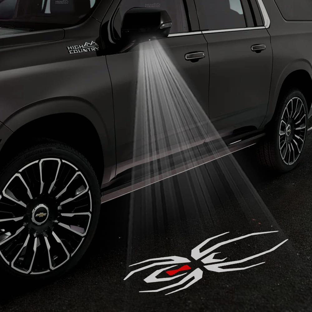Chevrolet Suburban 11th/12th Gen Premium Under Side Wing Mirror Projector Puddle Lights Various Designs 2015-2026