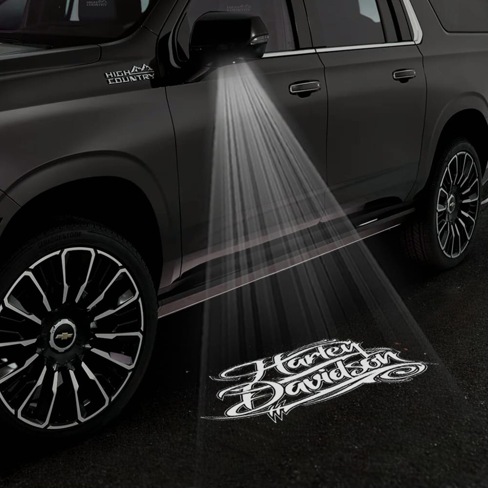Chevrolet Suburban 11th/12th Gen Premium Under Side Wing Mirror Projector Puddle Lights Various Designs 2015-2026