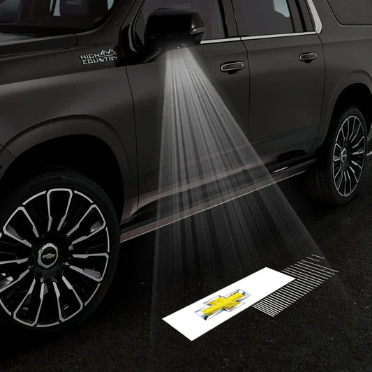Chevrolet Tahoe 4th/5th Gen Premium Under Side Wing Mirror Projector Puddle Lights Various Designs 2015-2026