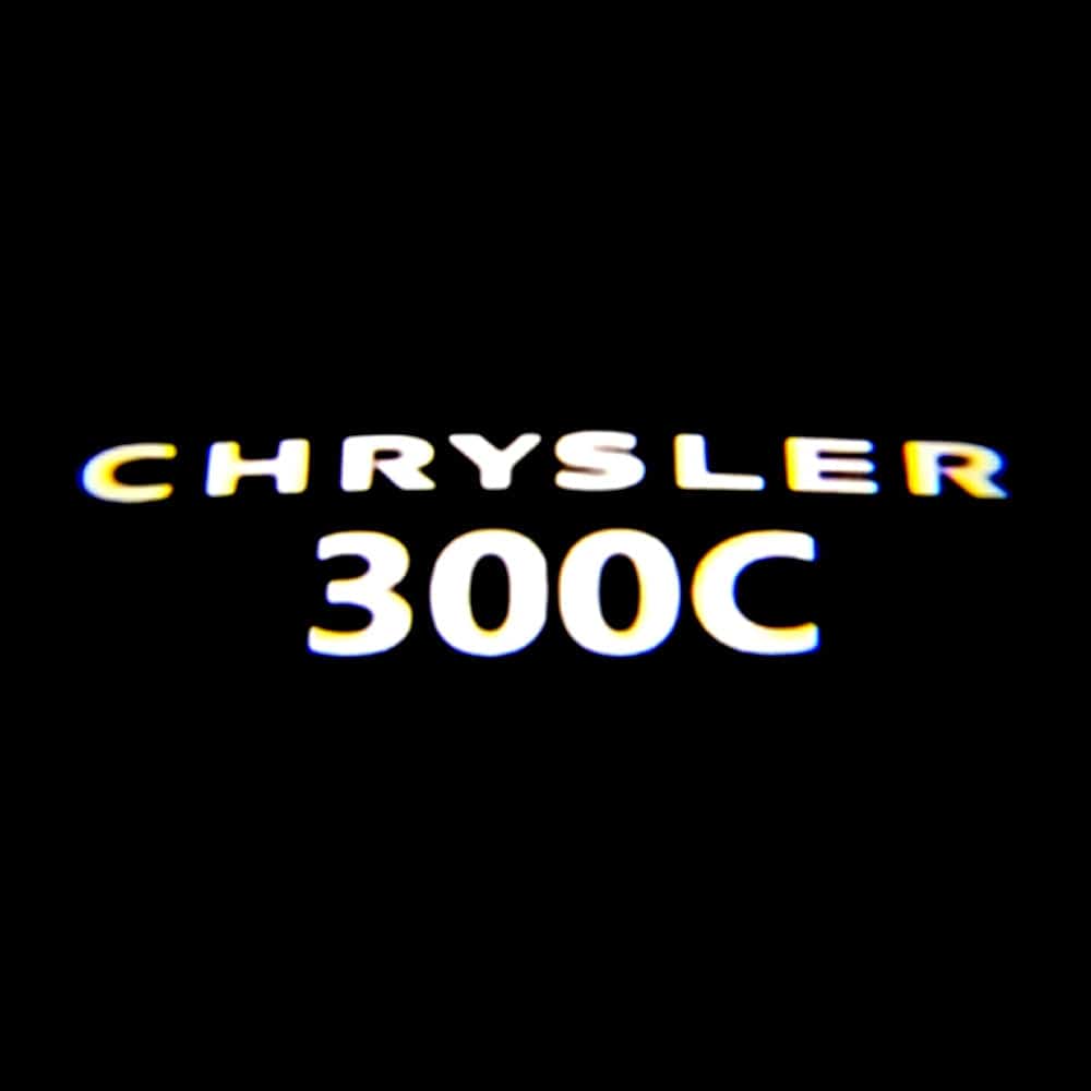 Chrysler 300 Premium Door Puddle Lights Various Designs 2005-2023