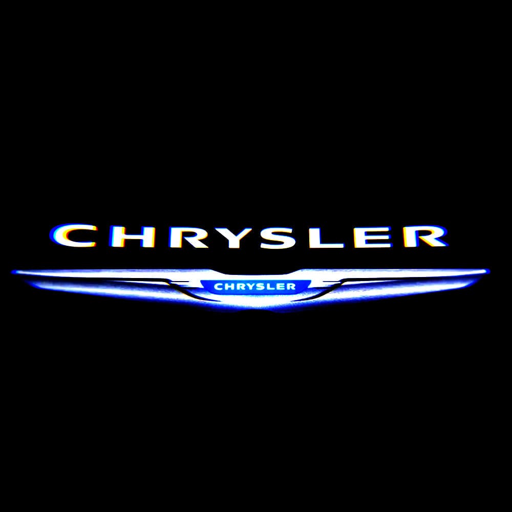 CHRYSLER PT Cruiser Door Stick On Puddle Lights Various Designs 2001-2007