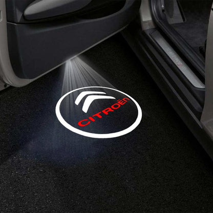 Citroen C6 Premium Door Puddle Lights Various Designs - 2005