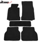Car Floor Mat for 1997-2003 BMW E39 5 Series Black Carpet 5PC Nylon