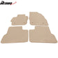 Car Floor Mat for 2010-2013 Mazda 3 Beige Carpet 4PC Nylon