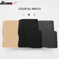 Car Floor Mat for 2009-2014 Ford F-150 Crew Cab Black Carpet 4PC Nylon
