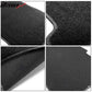 Car Floor Mat for 2009-2014 Ford F-150 Crew Cab Black Carpet 4PC Nylon