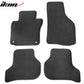 Car Floor Mat for 2010-14 Volkswagen MKIV Golf & GTI Black Carpet 4PC