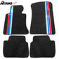 Car Floor Mat for 1998-06 BMW 3 Series E46 3 Colors Strips Nylon 4PCS