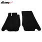 Car Floor Mat for 2003-2012 Mercedes SL Black Anti Slip  Nylon 2PCS