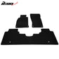 Car Floor Mat for 2011-2013 Infiniti M37 Black Car Nylon 3PC