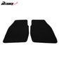 Car Floor Mat for 1997-2004 Dodge Dakota Black Carpets Nylon 2Pc