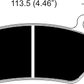 Porterfield Brake Pads for 2008 LOTUS EXIGE 240