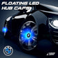 Premium LED Floating Wheel Logo Center Hub Caps Various Designs for BMW
